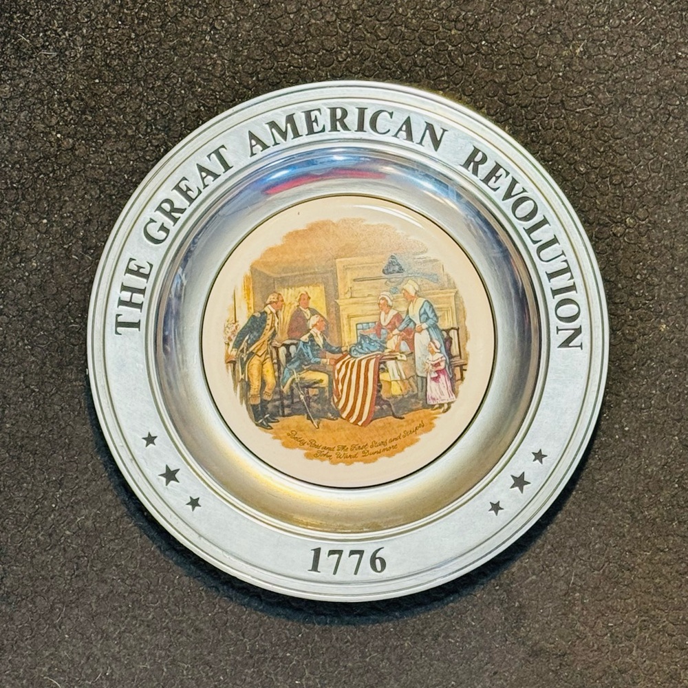 The Great American Revolution 1776 Decorative Plate